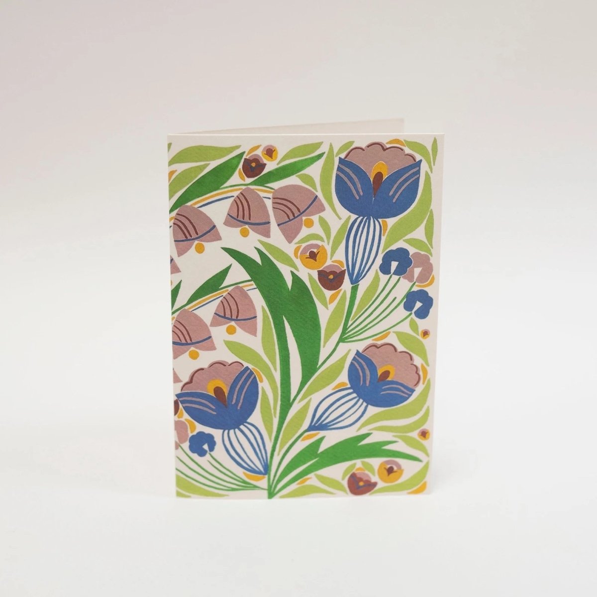 Green Leaves Greeting Card - Megan Carter - Just Makers Megan Carter