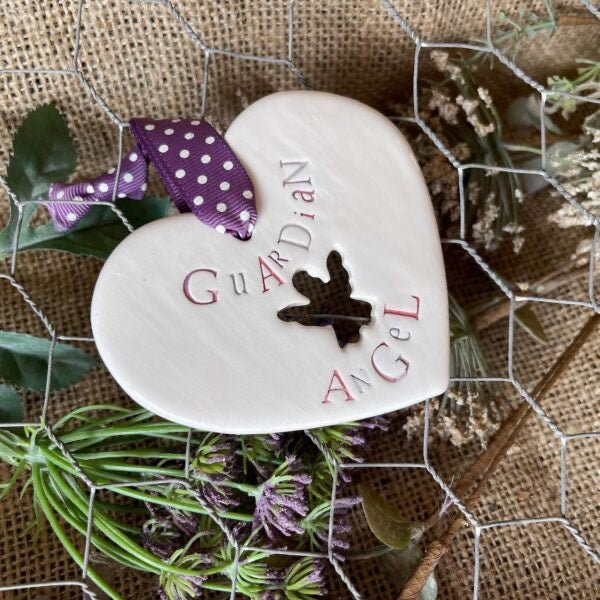 Guardian Angel Heart - Jamali Annay Designs - Just Makers Jamali Annay Designs