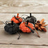 Halloween Fabric Pumpkin Small - Alice and Audrey_Just Makers