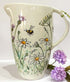 Hand Painted Large Daisy Meadow Jug - Jenny Blue Art_Just Makers