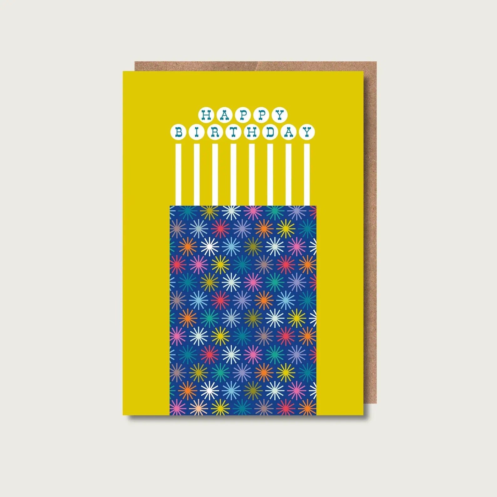 Happy Birthday Cake Card - Maggie Magoo Designs_Just Makers