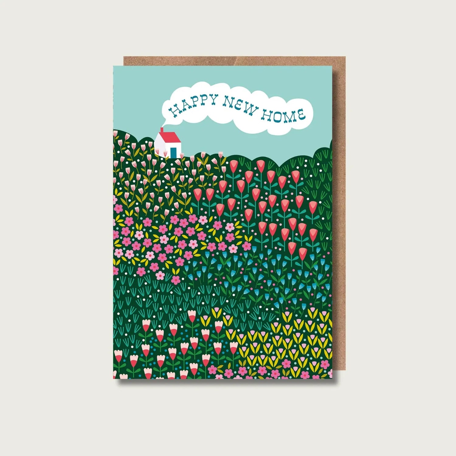 Happy New Home Greeting Card - Maggie Magoo Designs_Just Makers