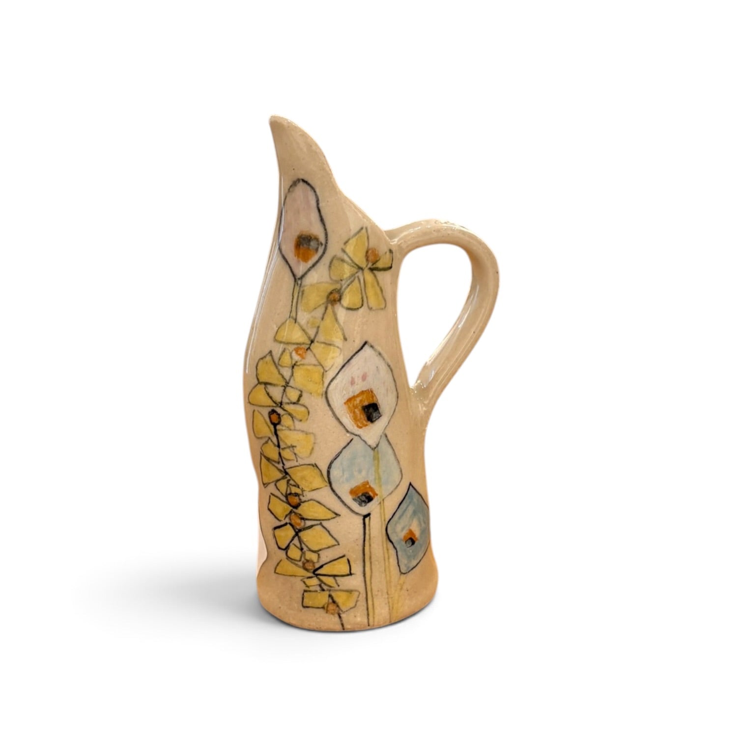 Happy Times Jug - Kissed Frog Ceramics_Just Makers