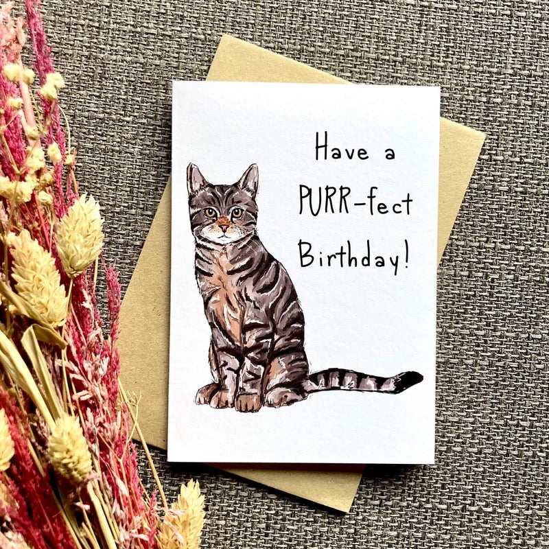 Have a PURR-fect Birthday Card - HD Designs_Just Makers
