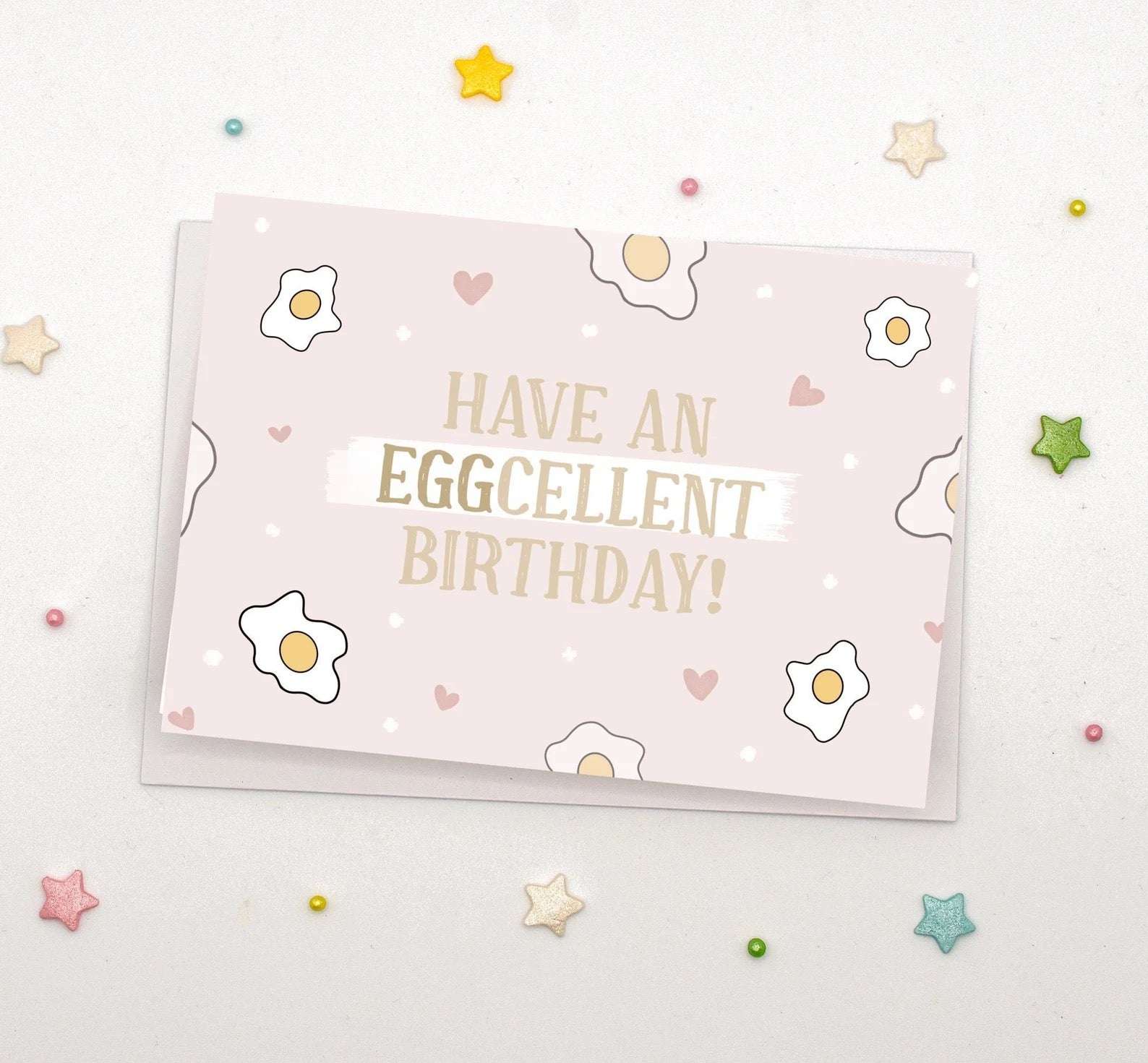 Have an Eggcellent Birthday Card - Scribble & Print Co_Just Makers