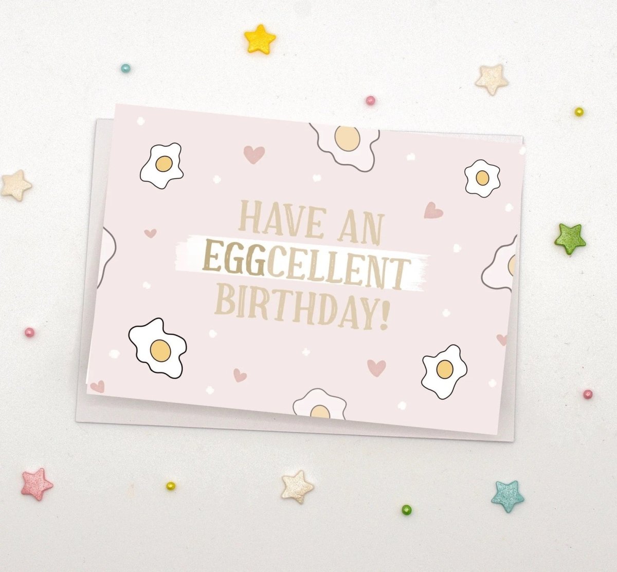 Have an Eggcellent Birthday Card - Scribble & Print Co - Just Makers Rachel of Scribble & Print Co
