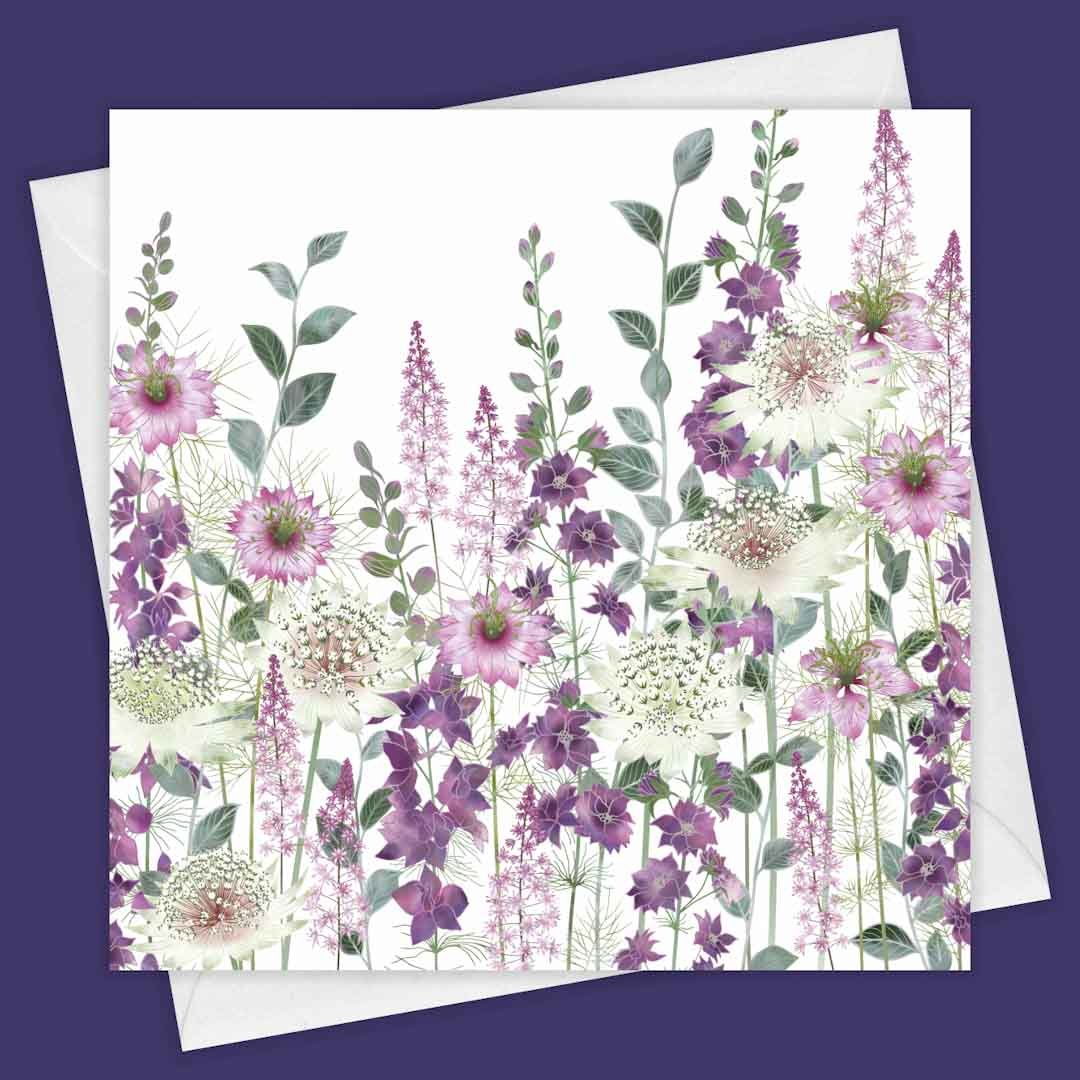 Heavenly Dawn Greeting Card - Fiona Calder - Just Makers Fiona Calder Designs