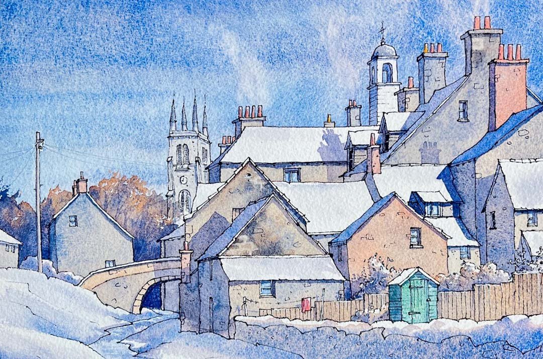 Helmsley A5 Mounted Print - Matty Burnham - Just Makers Matty Burnham