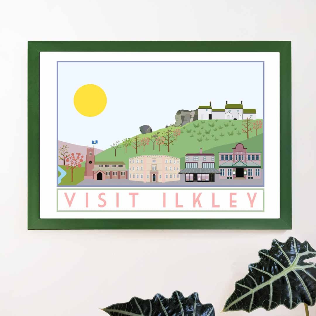 Ilkley A4 Print - Sweetpea and Rascal - Just Makers Sweetpea and Rascal