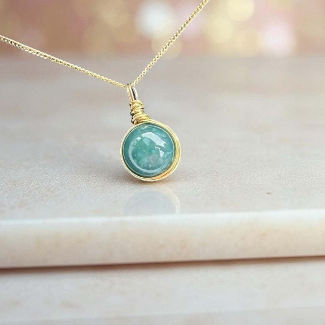 Jade Necklace - Hart, Body and Soul - Just Makers Hart, Body and Soul