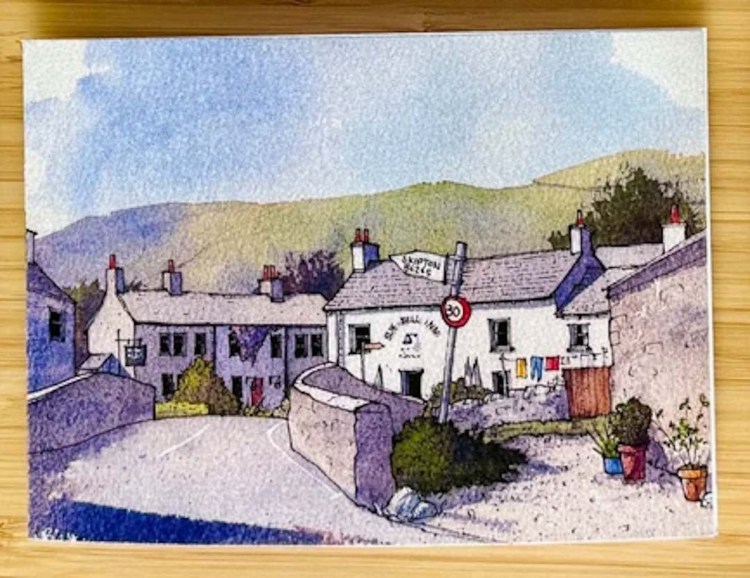 Kettlewell Greeting Card - Matty Burnham - Just Makers Matty Burnham