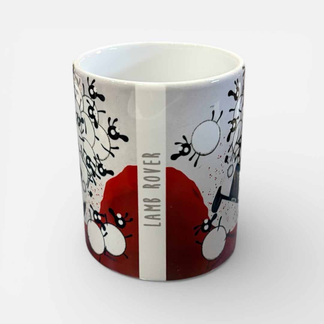 Lamb Rover Ceramic Mug - Mervyn Tay Art - Just Makers Mervyn Tay Art