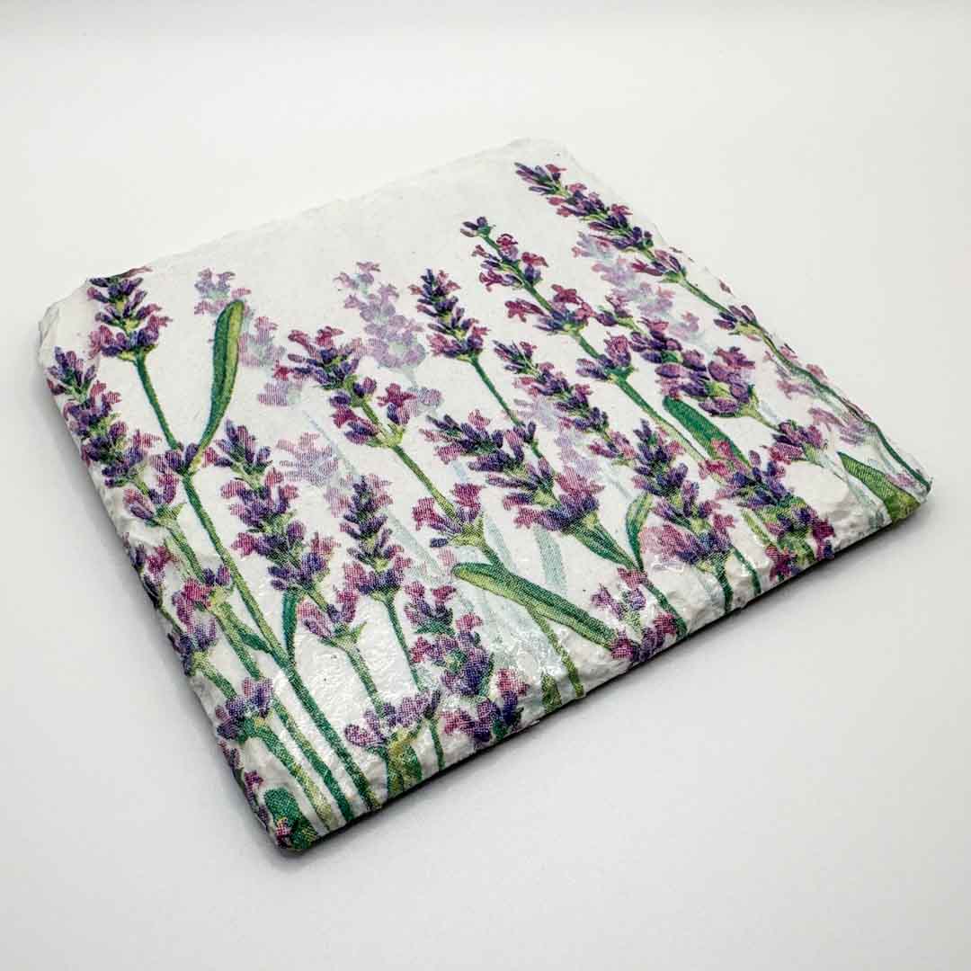 Lavender Coaster Slate - Sarah Tustin_Just Makers