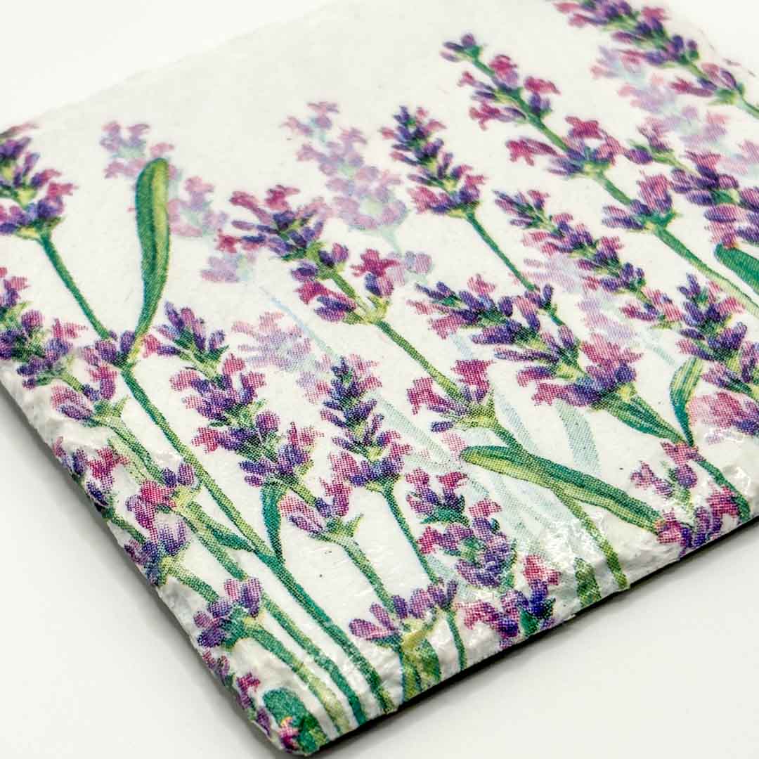 Lavender Coaster Slate - Sarah Tustin_Just Makers