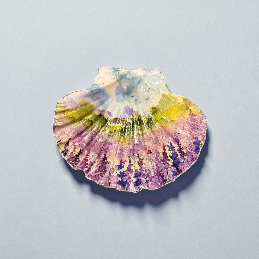 Lavender Field Large Shell - Sarah Tustin_Just Makers