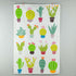Light Cactus Tea Towel Maggie Magoo Designs_Just Makers