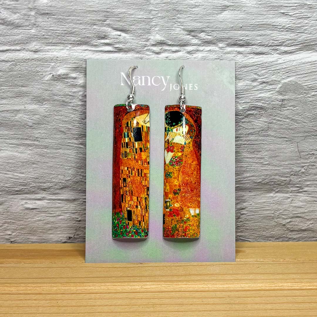 Long The Kiss Earrings - Nancy Jones_Just Makers