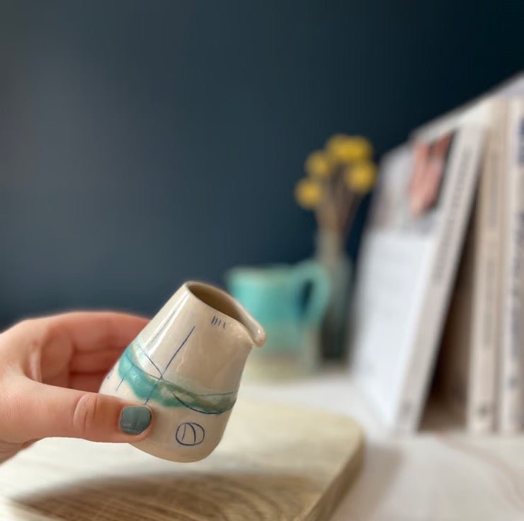 Lorna Gilbert: Pourer - Seascape - Just Makers Lorna Gilbert Ceramics