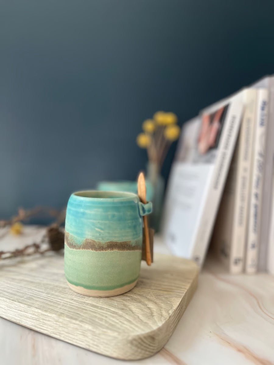 Lorna Gilbert: Skyline Sugar Bowl - Just Makers Lorna Gilbert Ceramics