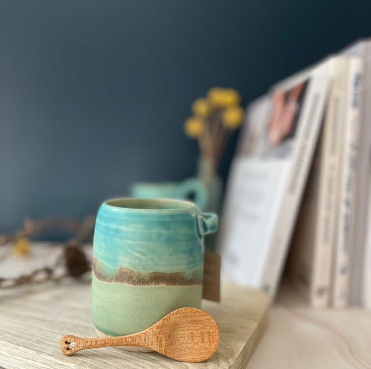 Lorna Gilbert: Skyline Sugar Bowl - Just Makers Lorna Gilbert Ceramics