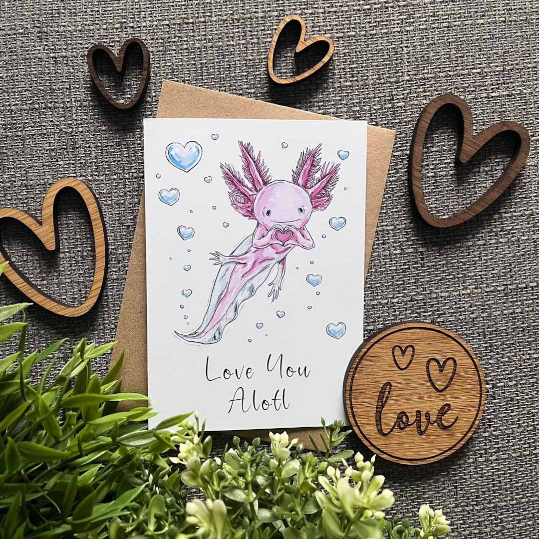 Love You Alottl Card - HD Designs - Just Makers HD Designs