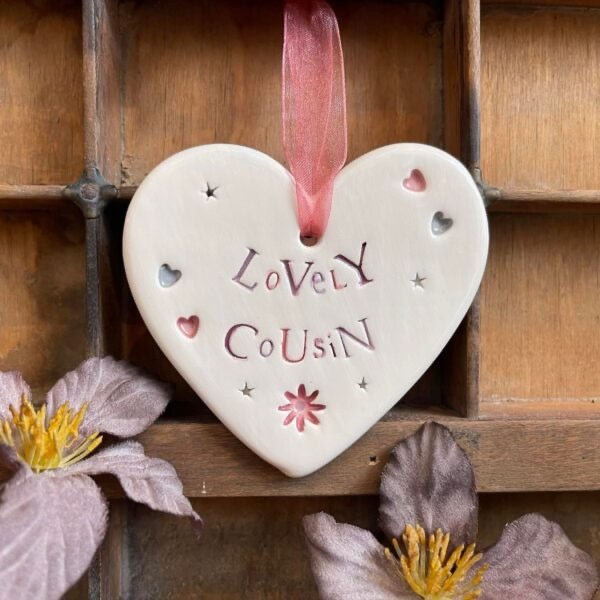 Lovely Cousin Heart - Jamali Annay Designs - Just Makers Jamali Annay Designs