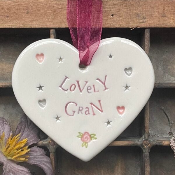 Lovely Gran Heart - Jamali Annay Designs - Just Makers Jamali Annay Designs
