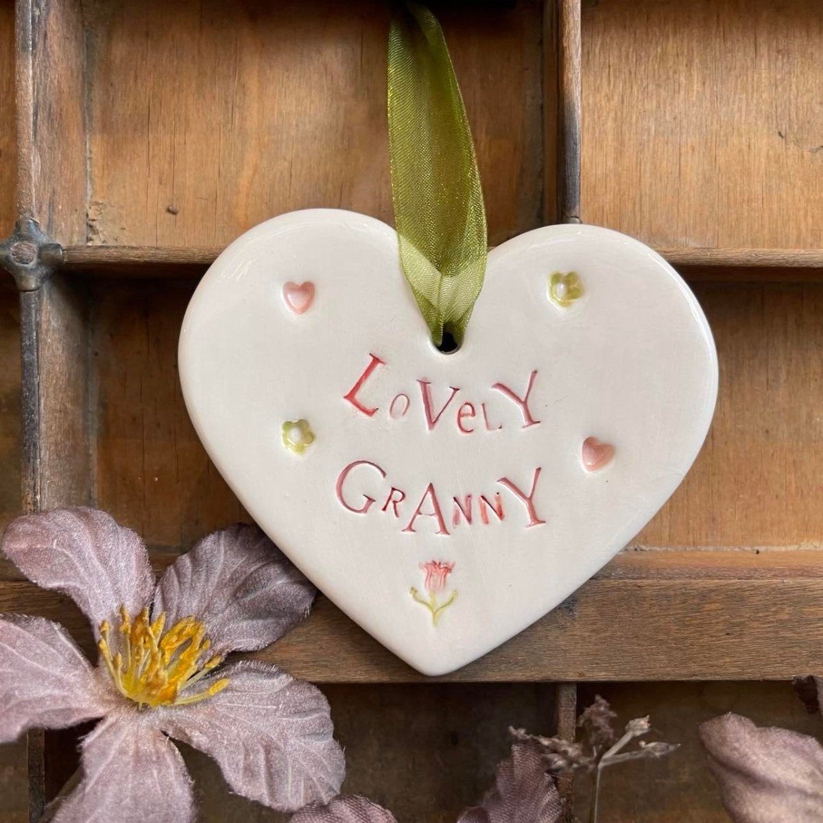 Lovely Granny Heart - Jamali Annay Designs - Just Makers Jamali Annay Designs