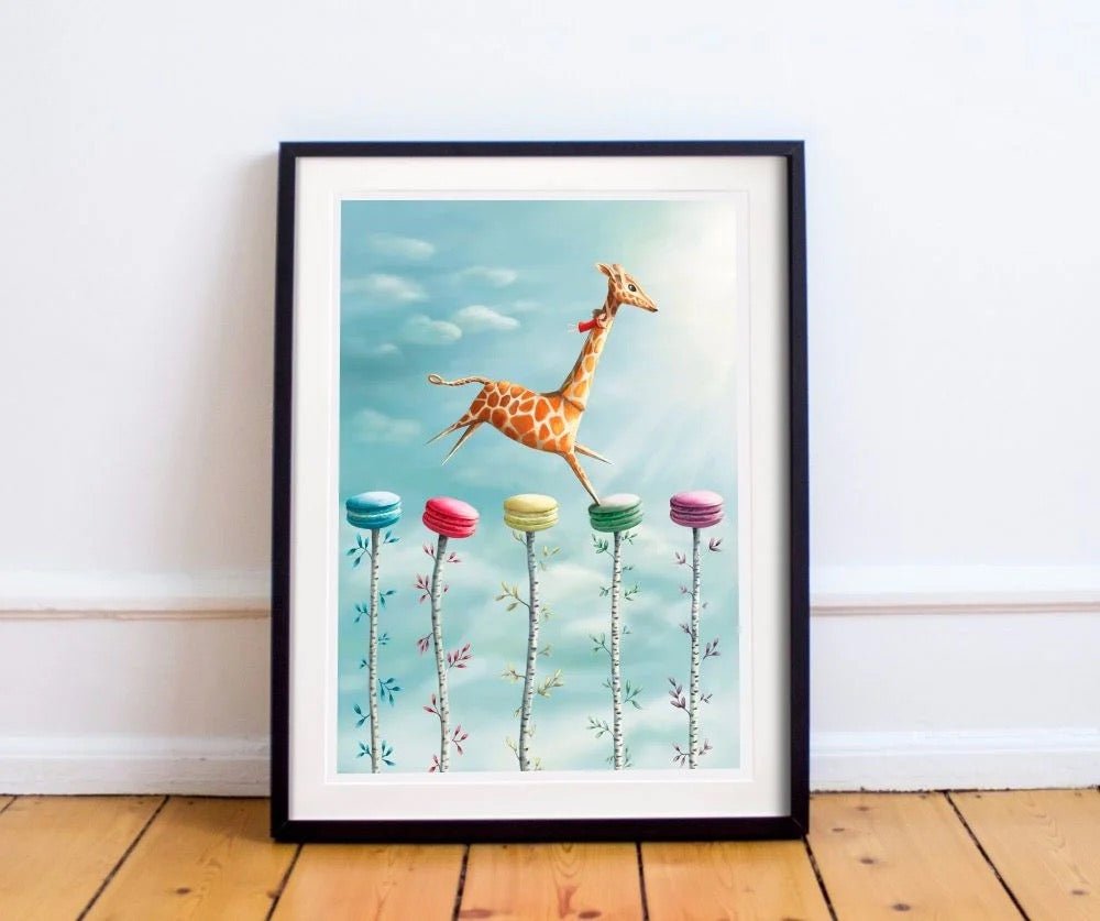 Macaron Trees Demelsa Haughton Print - Just Makers Demelsa Haughton Illustration