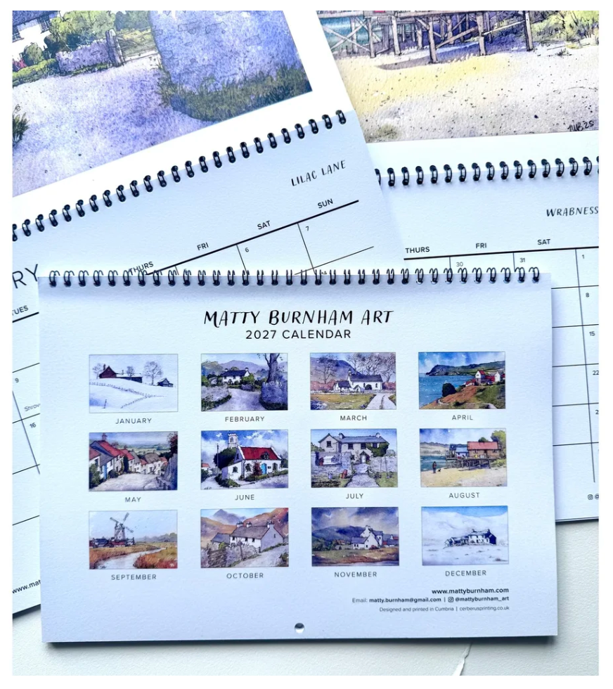 Matty Burnham Art 2027 Calendar - Matty Burnham_Just Makers