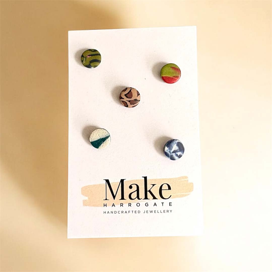 Mixed Large Dot Stud Pack - Make Harrogate - Just Makers Make Harrogate