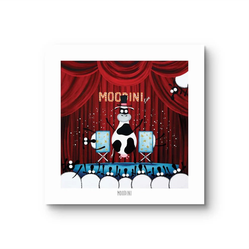 Moodini 10" Print - Mervyn Tay Art - Just Makers Mervyn Tay Art