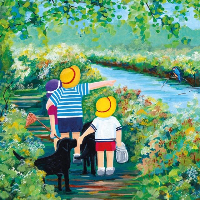 Nature Trail Print - Nikky Corker - Just Makers Nikky Corker