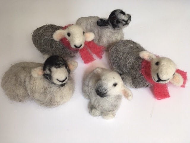Needle Felt Sheep - Pam Chilton - Just Makers Pam Chilton