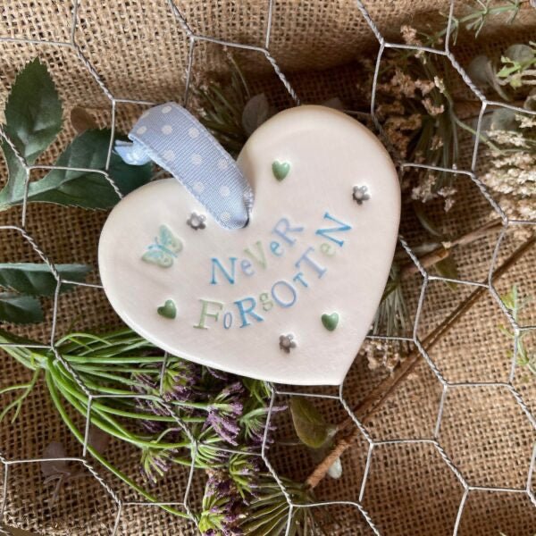 Never Forgotten Heart - Jamali Annay Designs - Just Makers Jamali Annay Designs