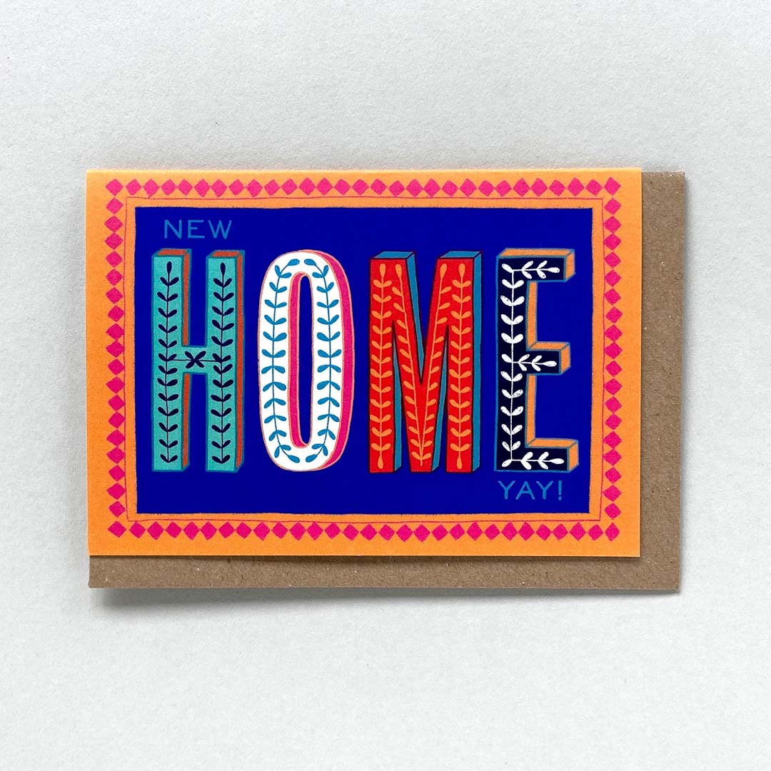 New Home Greeting Card - Maggie Magoo Designs_Just Makers