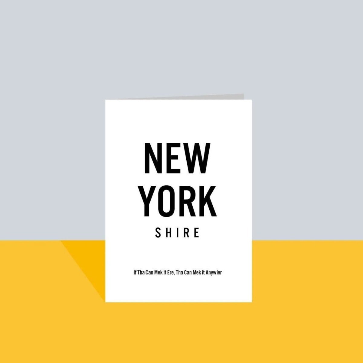 New York Shire Card - JAM Artworks - Just Makers JAM Artworks