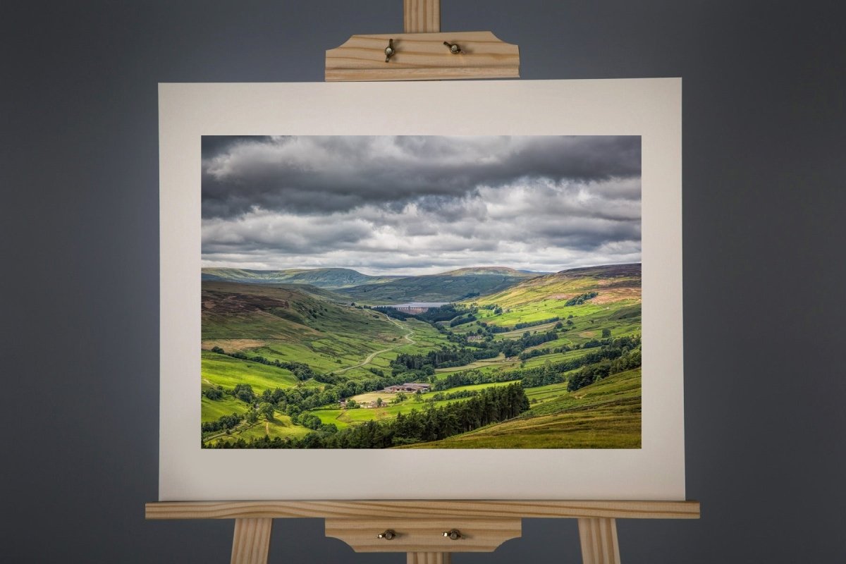 Framed Nidderdale Valley Photograph - Paula Beaumont Adventures - Just Makers Paula Beaumont Adventures