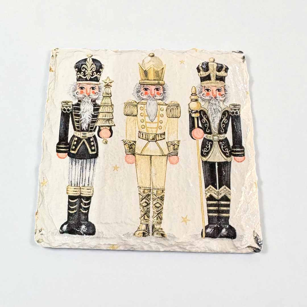 Nutcracker Coaster Slate - Sarah Tustin_Just Makers