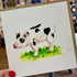Old Spot Piglet Greeting Card - Little Snowdrop Designs_Just Makers