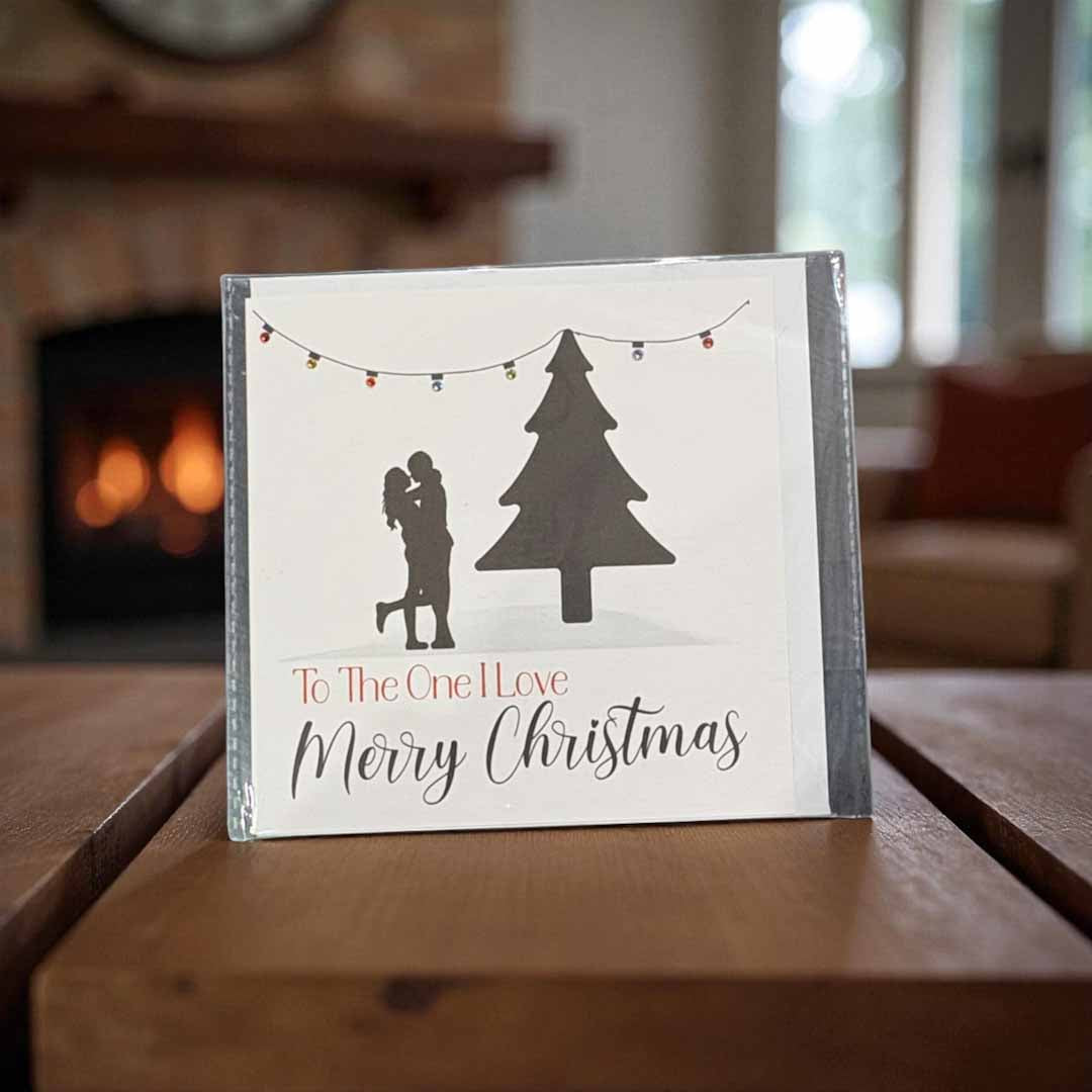 One I Love Happy Christmas Card by Bright Night Cards_Just Makers