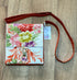Orange Floral Kimono Silk Handbag - Amanda Scott_Just Makers