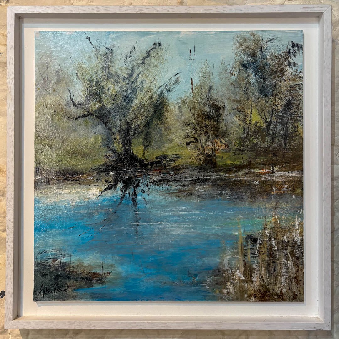 Old Oak Original Painting by Ailsa Read - Just Makers Ailsa Read Fine Art Painter