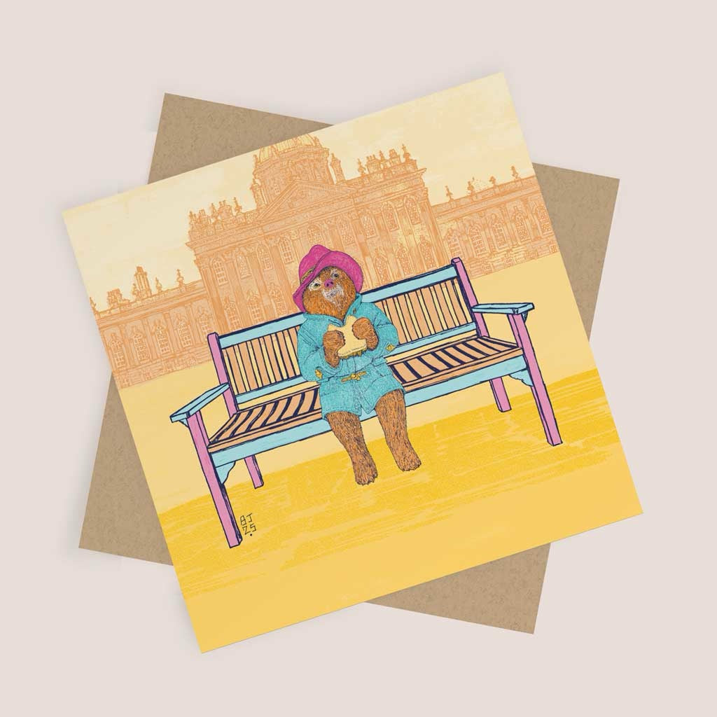 Paddington Greeting Card - Bejojo Art_Just Makers