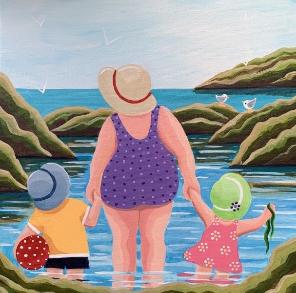 Paddling Pools Print - Nikky Corker - Just Makers Nikky Corker