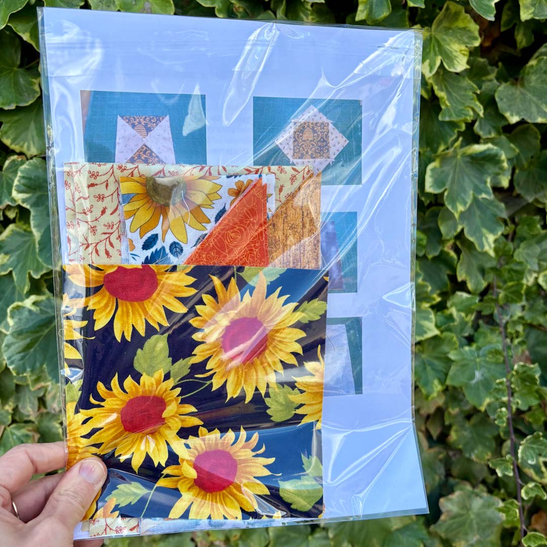 Patchwork Cushion Making Kit 2- Bee-spoke Quilts_Just Makers