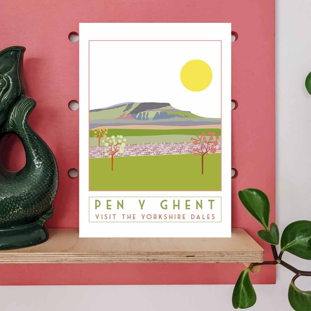 Pen Y Ghent A4 Print - Sweetpea and Rascal - Just Makers Sweetpea and Rascal