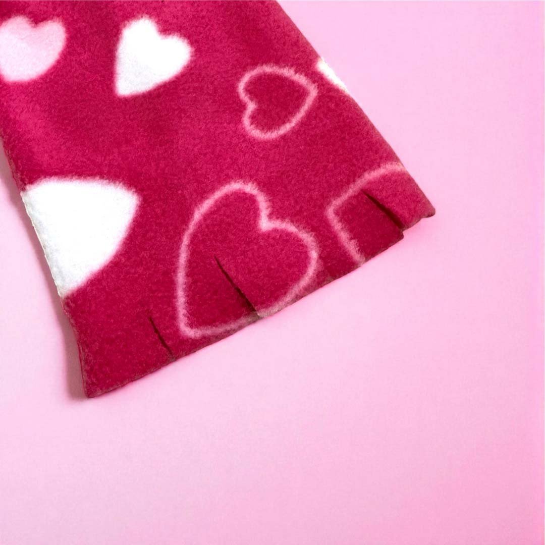 Pink Heart Fleece Children&