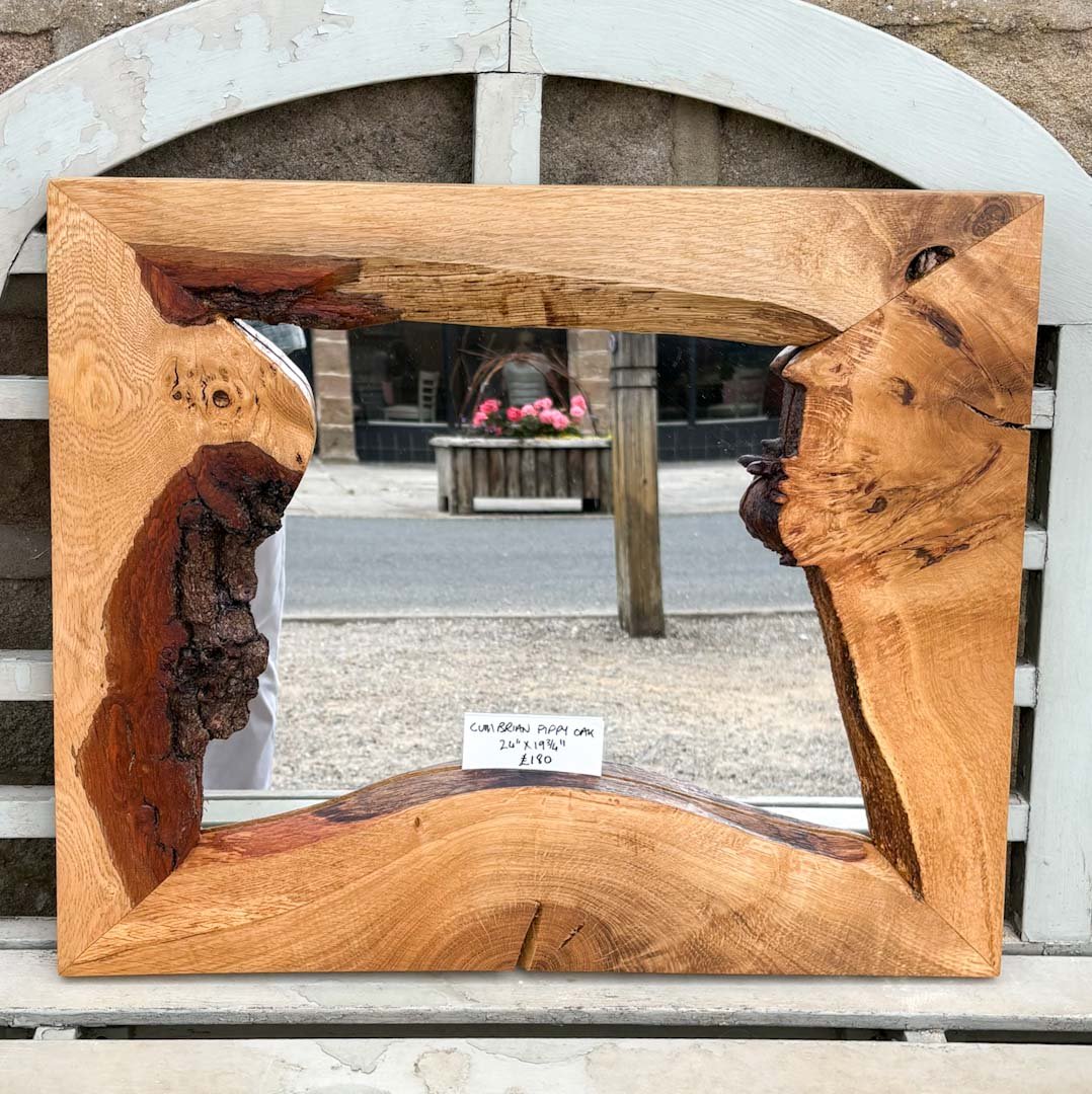 Pippy Oak Mirror - Wild Wood Gifts - Just Makers Wild Wood Gifts