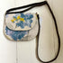 Printed Cotton and Silk Satin Lined Crescent Handbag - Amanda Scott_Just Makers